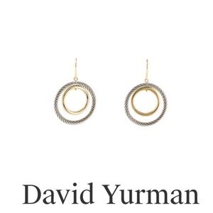 David Yurman Gold and Silver Mobile Dangle Earrings